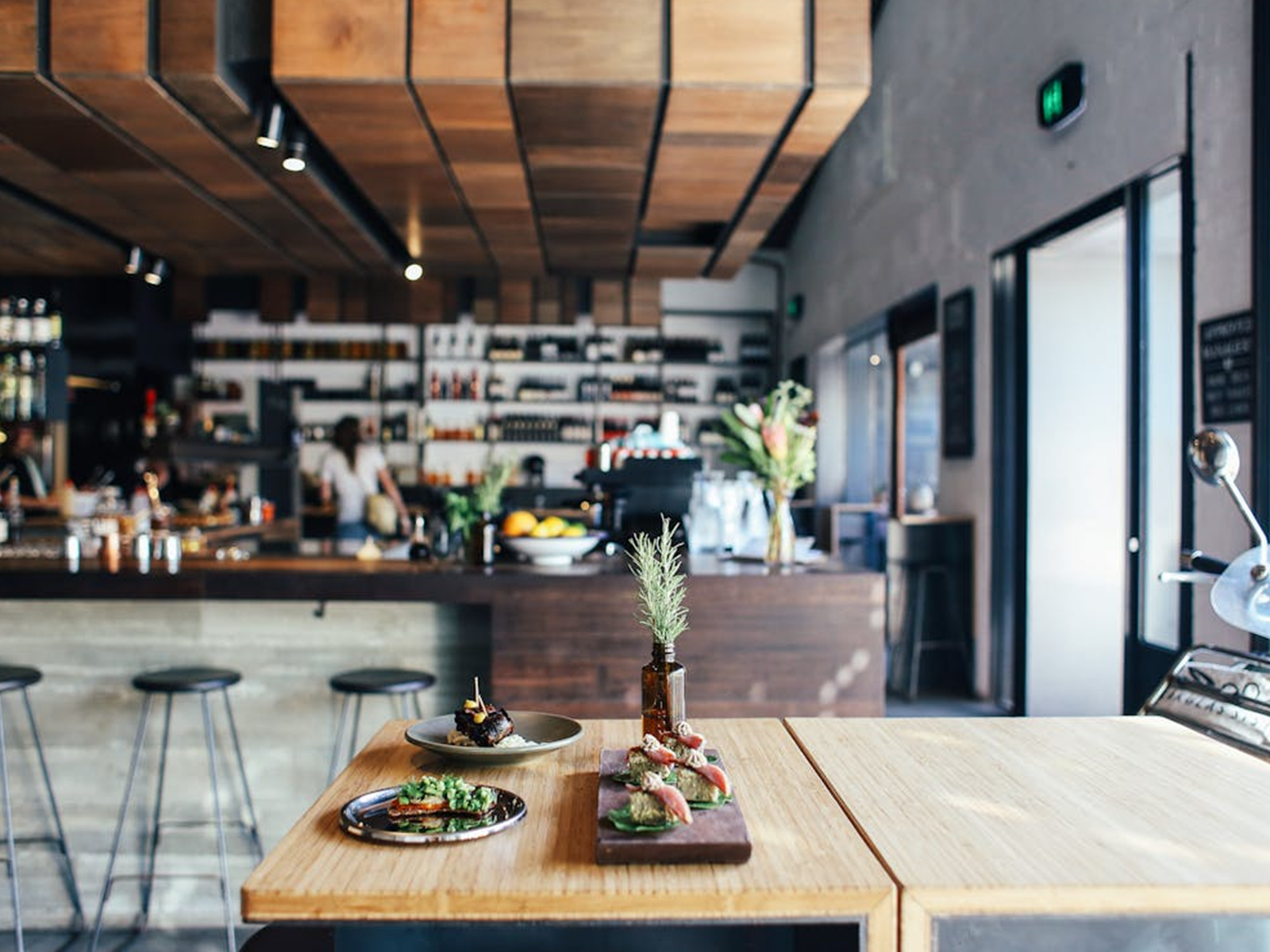 Prepared food remaining at the end of restaurant service hours