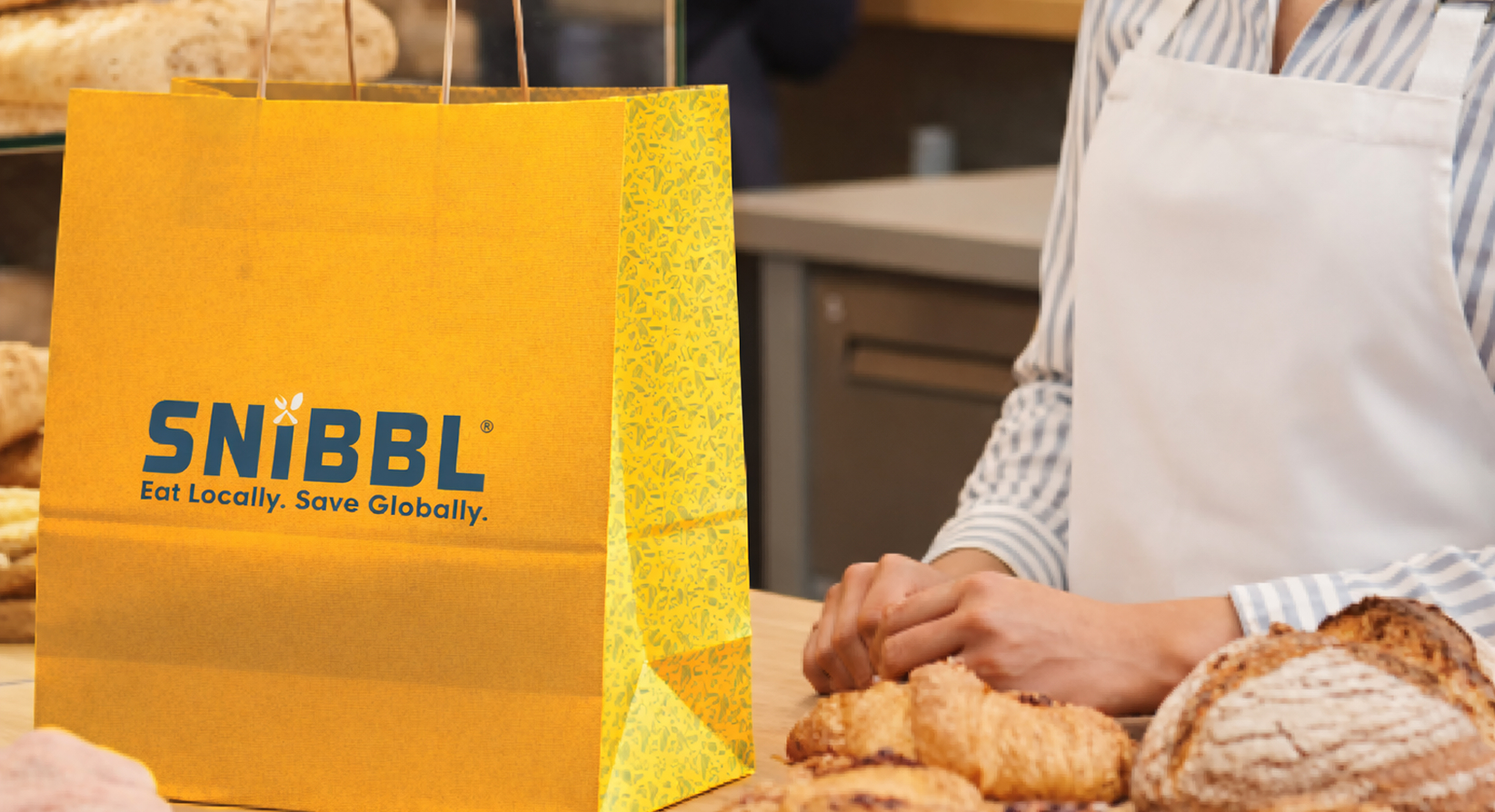 Snibbl Mystery Bag showing how restaurants recover value from surplus food